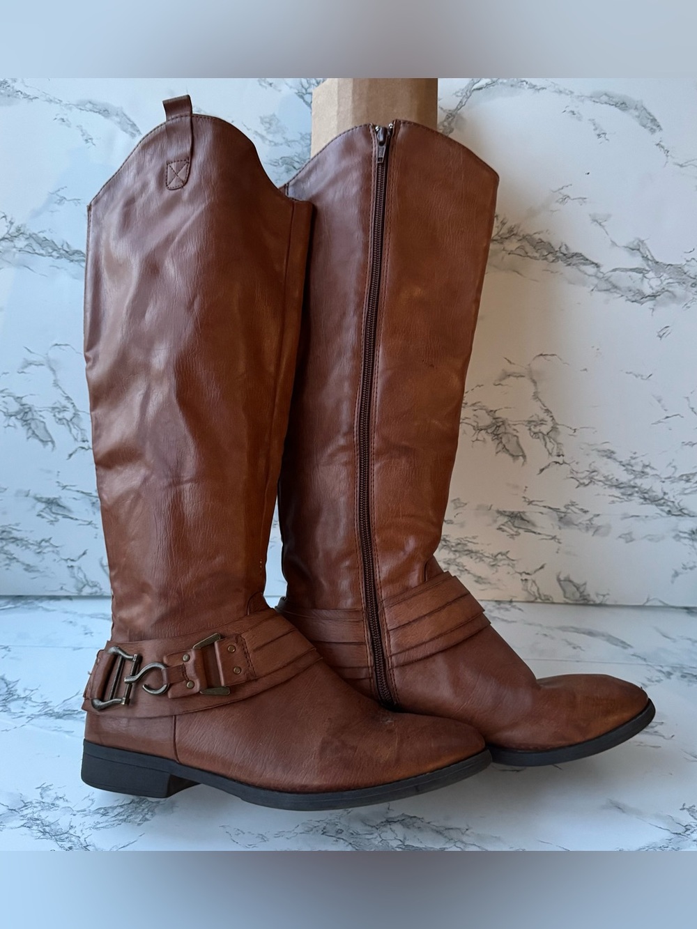 Kohl's Sonoma Goods For Life Women's Boots Saddle Brown